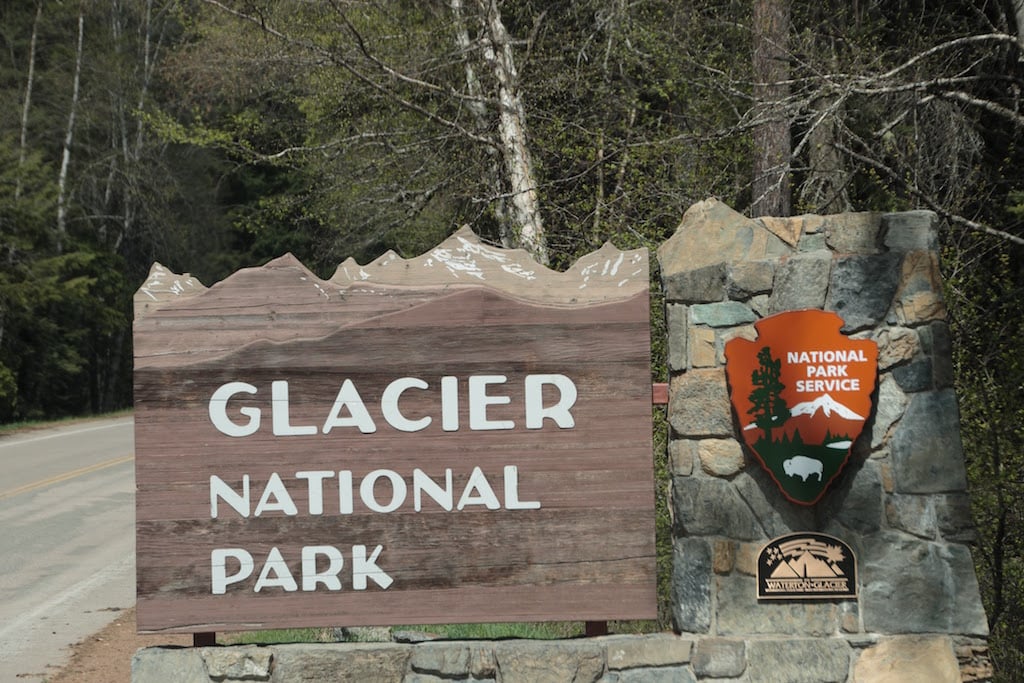 Glacier National Park Entrance
